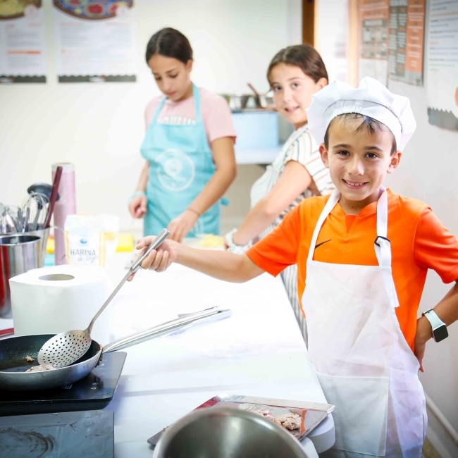 Desarrollarás hábitos de vida saludables y aprenderás a utilizar los productos locales